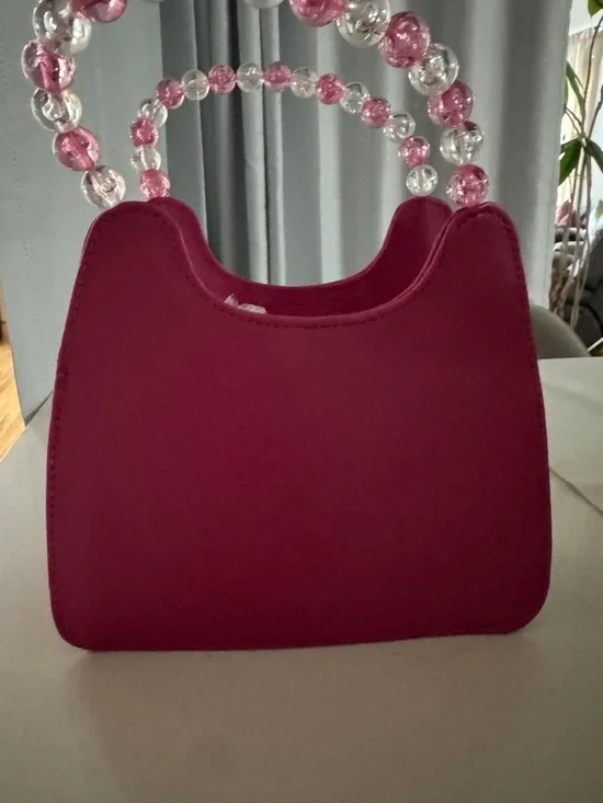 NWOT Millennium Barbie Pink Beaded-Handle HandBag - Picture 2 of 7